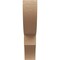 Ekena Millwork 3-inch W x 14-inch D x 14-inch H Ridgewood Rough Cedar Woodgrain TimberThane Knee Brace, Primed BRCUR03X14X14RIDRCPR - alternate 3